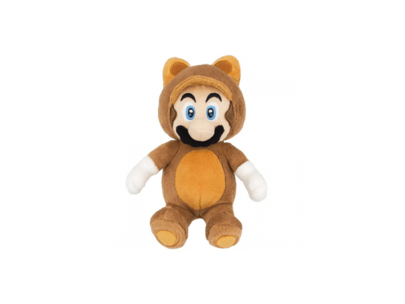 TOGETHER+ NINTENDO SUPER MARIO PLUSH - MARIO TANOOKI 22 CM