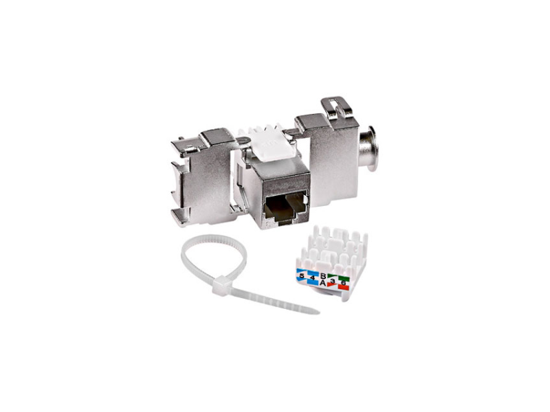 MAXPRO LINE Modul RJ45, Cat.6, FTP, Keystone, 050
