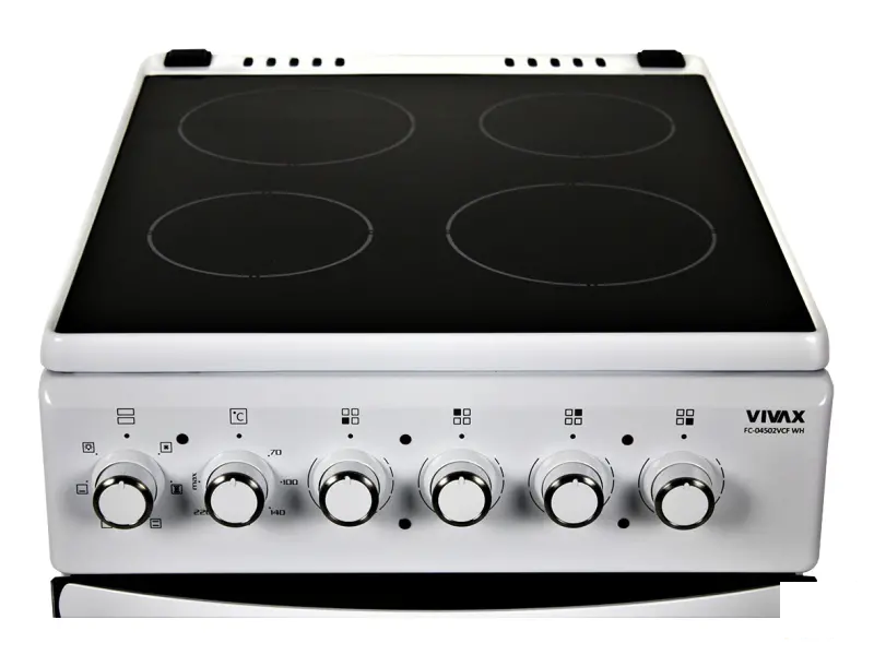 VIVAX HOME električni šporet s/k FC-04502VCF WH