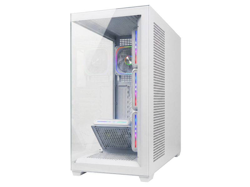 Rampage CASE SYLON 8x120 ARGB 850W 80+ Bronze White