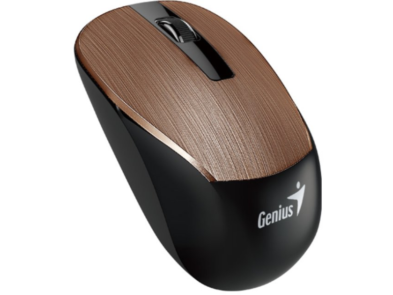 GENIUS NX-7015 Rosy Brown Wireless Optical USB braon-crni miš