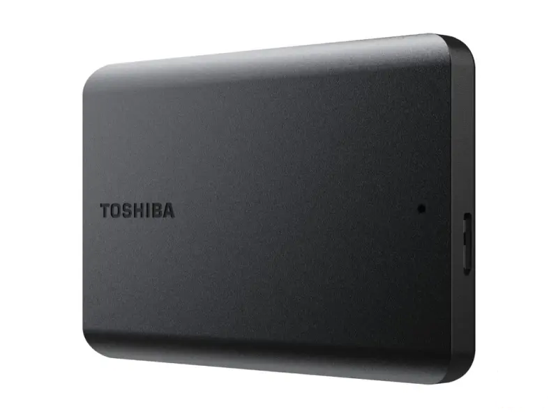 TOSHIBA Eksterni HDD 4TB, USB 3.2 Gen 1, 2.5" CANVIO Basics, Black, Matt finish