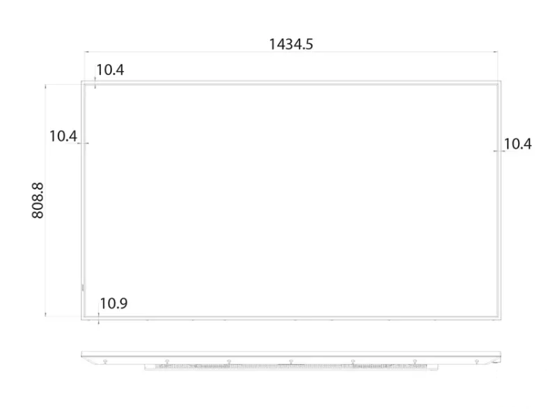 HISENSE 65 inča 65GM50D 4K UHD 500 nita Digital Signage Display - 18/7 Operation 