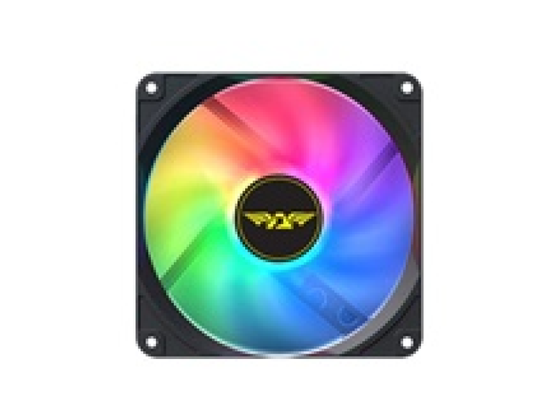 Armaggeddon ARGB S1 - BLACK ARGB S1 12cm RGB ventilatora, buka:  21.3dBa, 1200rpm