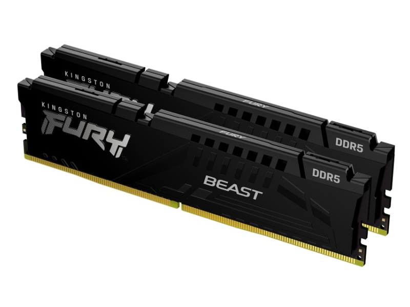 KINGSTON DIMM DDR5 64GB (2x32GB kit) 5600MT/s KF556C36BBE2K2-64 FURY Beast Black EXPO