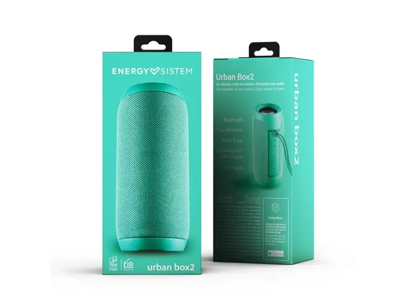 ENERGY SISTEM Urban Box 2 Jade portable zvučnik zeleni (M44933) 