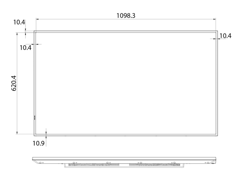 HISENSE 50 inča 50GM50D 4K UHD 500 nita Digital Signage Display - 18/7 Operation
