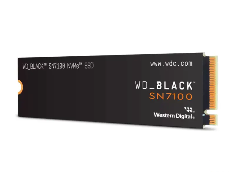 WD 2TB M.2 NVMe SSD Gen4 WDS200T4X0E SN7100 Black 