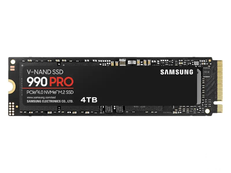 SAMSUNG 4TB M.2 NVMe MZ-V9P4T0BW 990 Pro Series SSD 