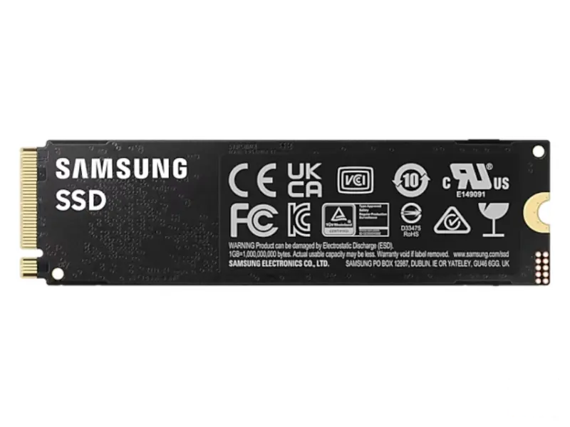 SAMSUNG 4TB M.2 NVMe MZ-V9P4T0BW 990 Pro Series SSD 
