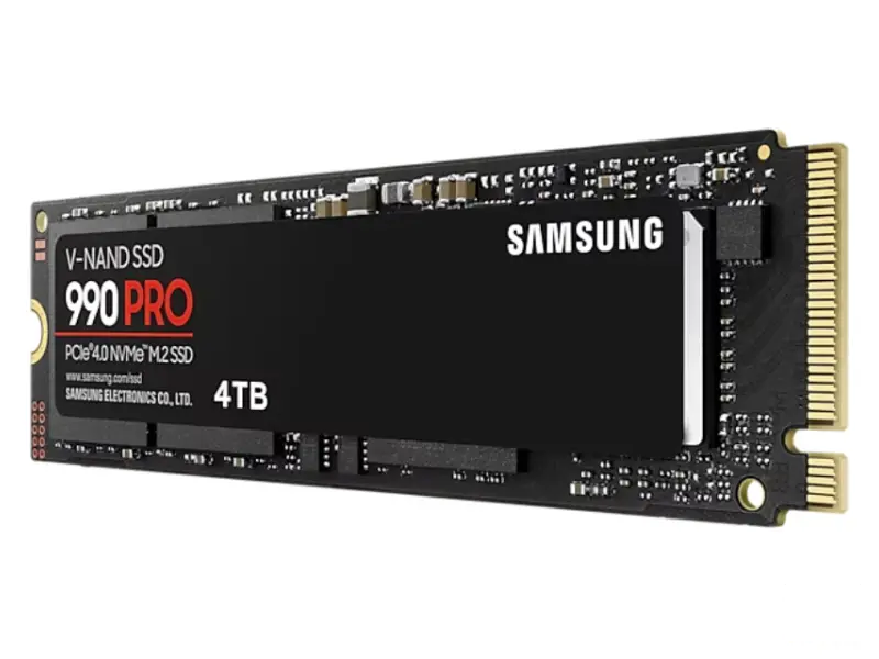 SAMSUNG 4TB M.2 NVMe MZ-V9P4T0BW 990 Pro Series SSD 