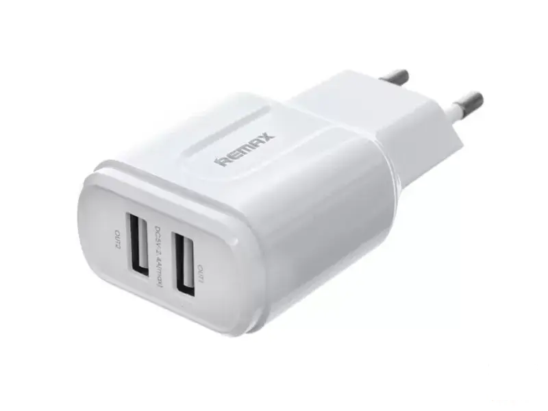 REMAX RP-U22 Dual USB 2.4A Fast Charging punjač beli 