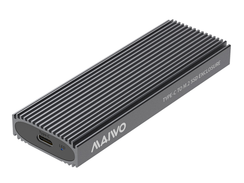 MAIWO Externo Kućište USB3.2 tip-C za M.2 PCIe NVMe/SATA SSD diskove K1691