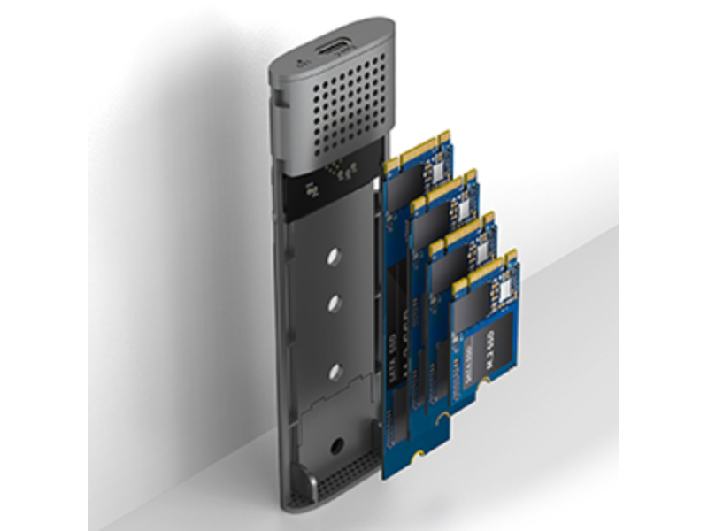 MAIWO Externo Kućište USB3.2 tip-C za M.2 PCIe NVMe/SATA SSD diskove K1691