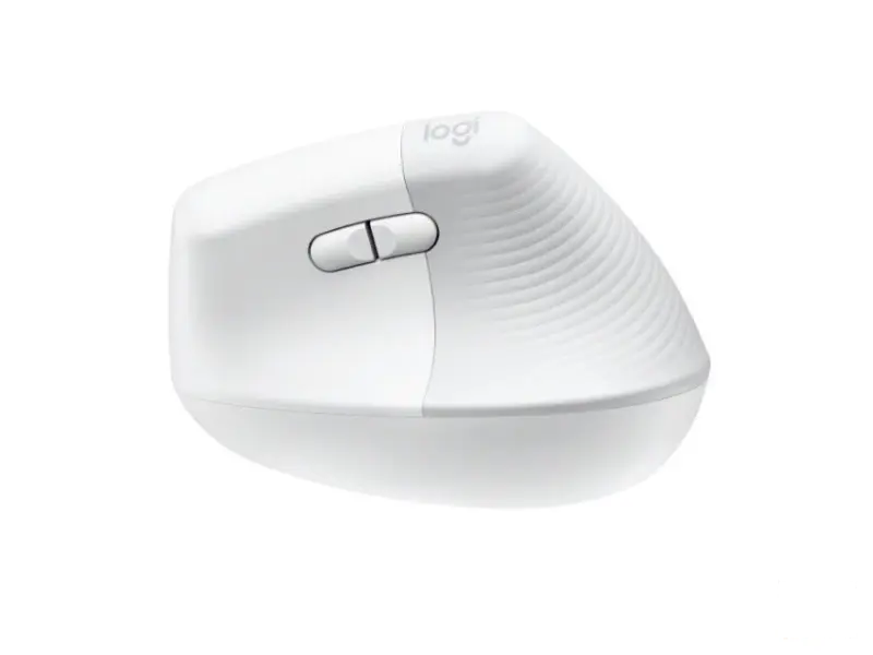 LOGITECH Lift Vertical Ergonomic Wireless miš beli 
