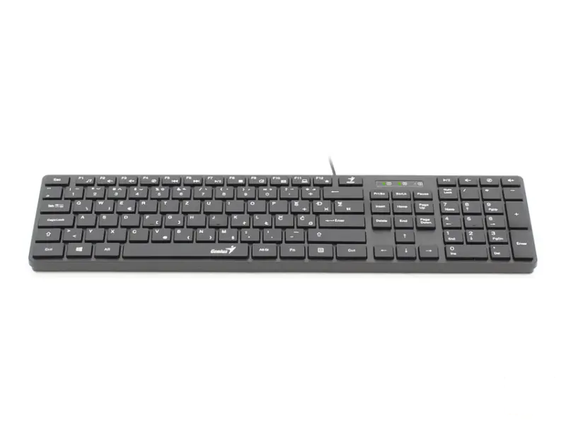 GENIUS SlimStar 126 USB YU crna tastatura 