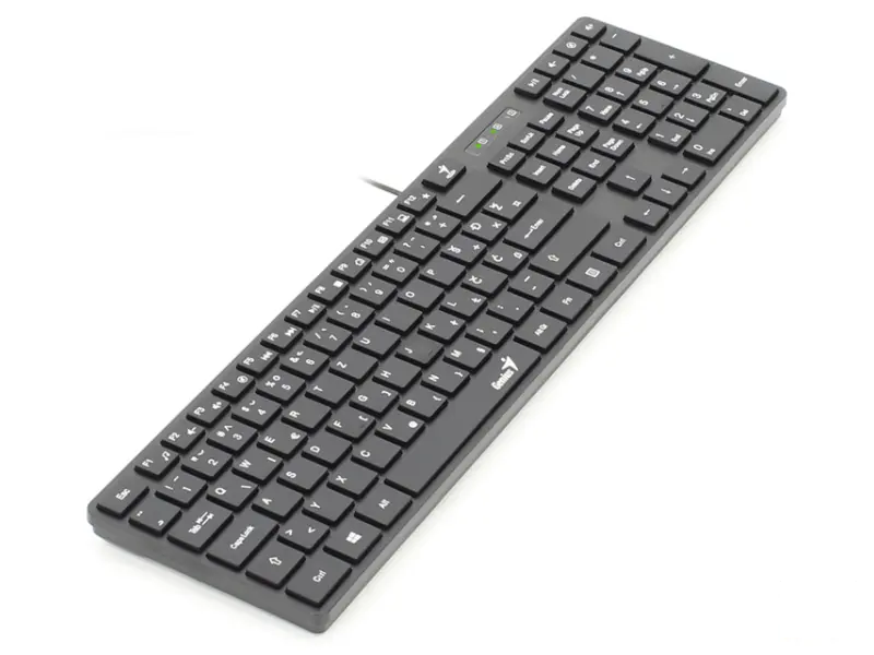 GENIUS SlimStar 126 USB YU crna tastatura 