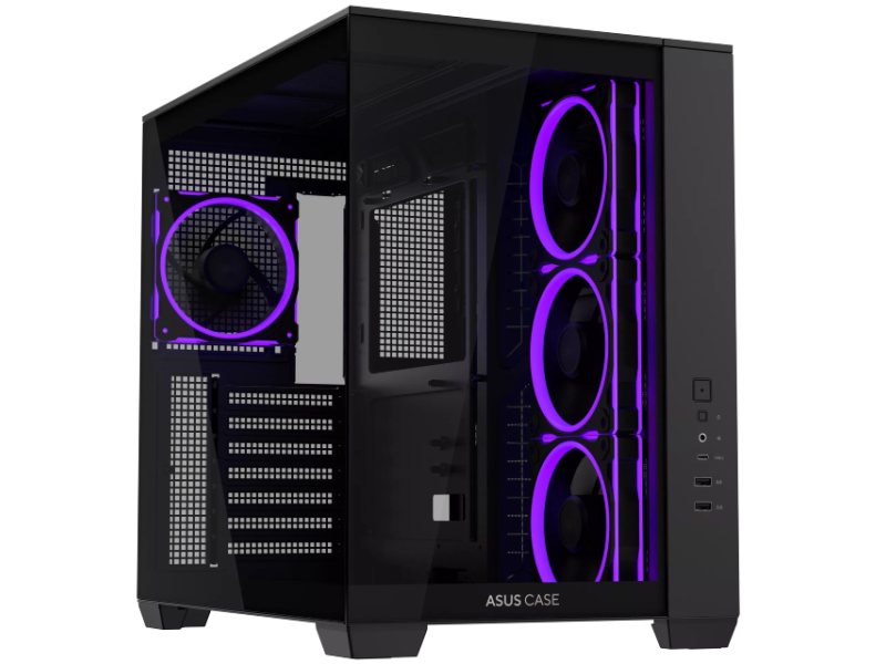 ASUS A32 PLUS TG ARGB micro-ATX kućište crno
