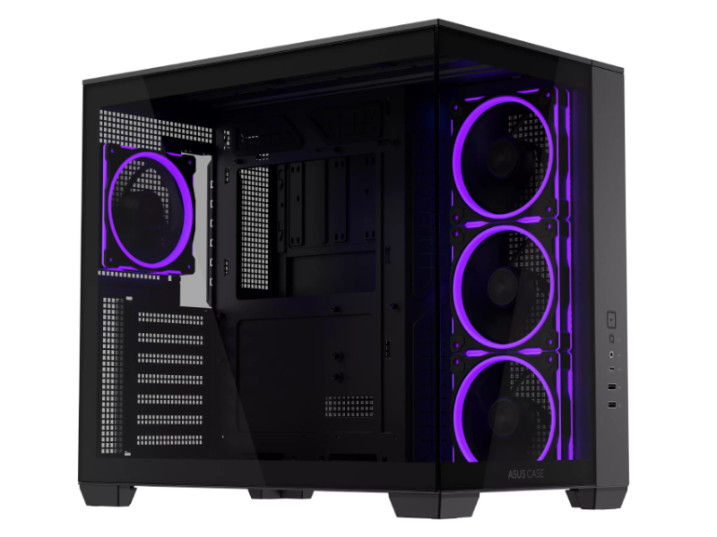 ASUS A32 PLUS TG ARGB micro-ATX kućište crno