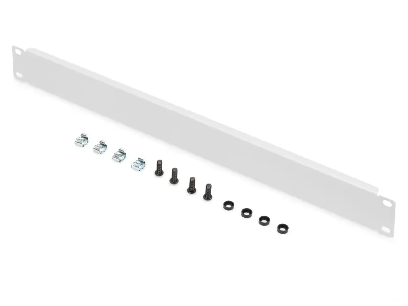 Digitus Blank panel za rack 19", Siva