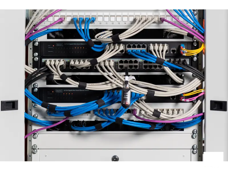 Digitus Blank panel za rack 19", Siva