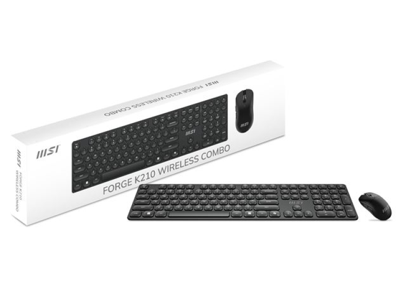 KB MSI FORGE K210 W COMBO US desktop