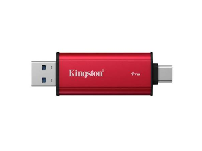 Kingston SPSD/1TB 1TB Dual Portable SSD USB Type A and Type C