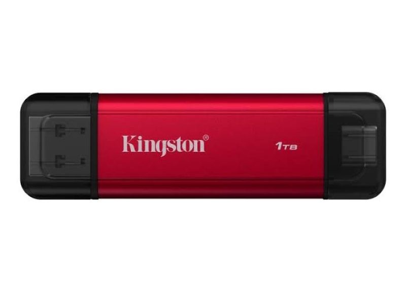 Kingston SPSD/1TB 1TB Dual Portable SSD USB Type A and Type C