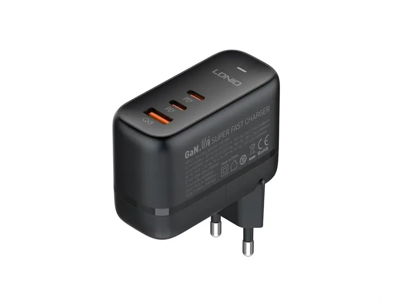 LDNIO Q366 3u1 65W 1*USB I 2*TIP C CRNI