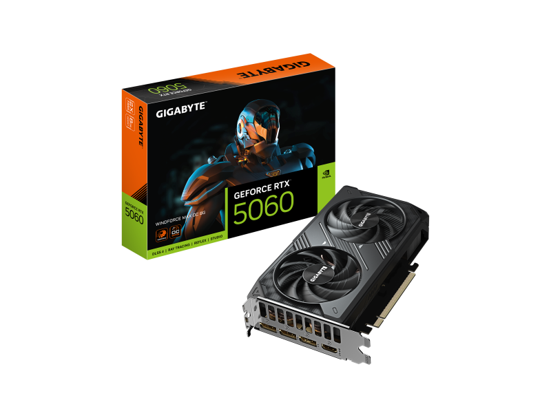 Gigabyte RTX 5060 WindForce Max OC 8 GB