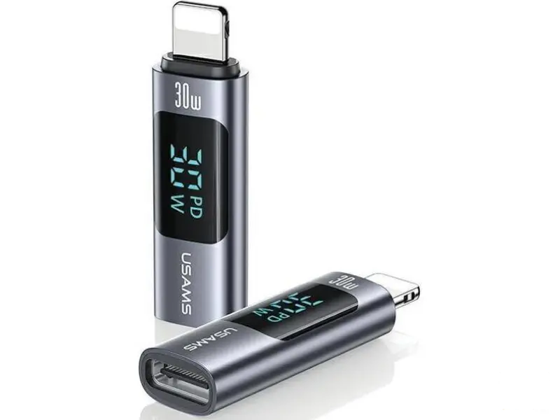 USAMS SJ681LN01 Adapter Type-C to L digital display 30W tarnish