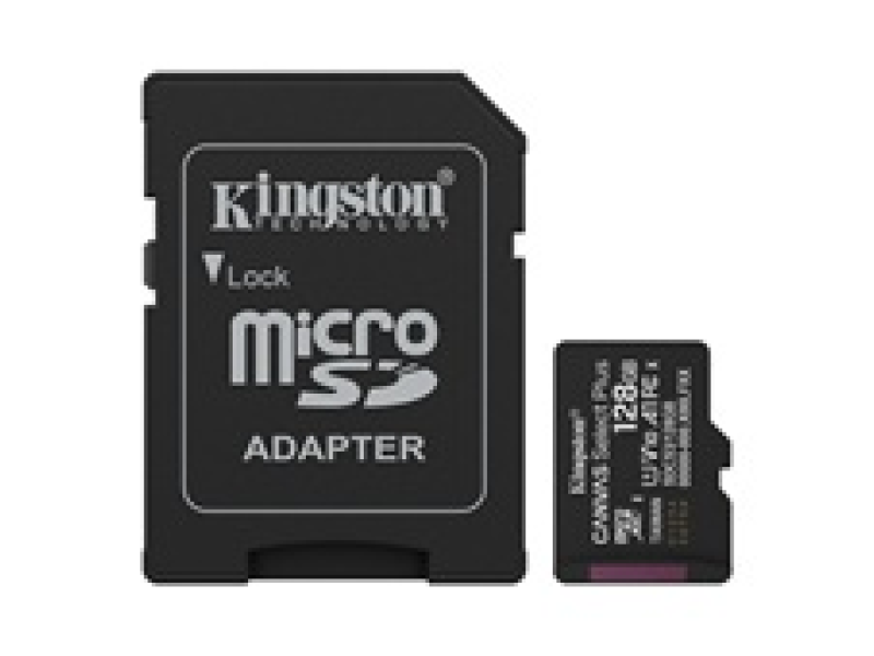 Kingston SDCS3/128GB 128GB MicroSDHC Class10 Up to 150MB/s