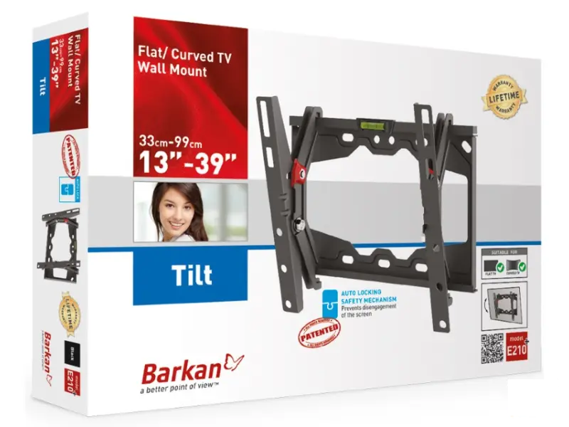 BARKAN E210+.B LCD TV zidni nosač do 43 inča 