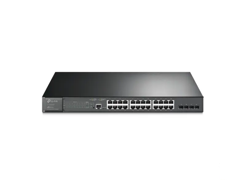 TP-LINK TL-SG3428MP JetStream 28-Port Gigabit L2+ Managed Switch with 24-Port PoE+