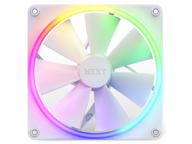 NZXT F140 RGB 140mm ventilator beli (RF-R14SF-W1)