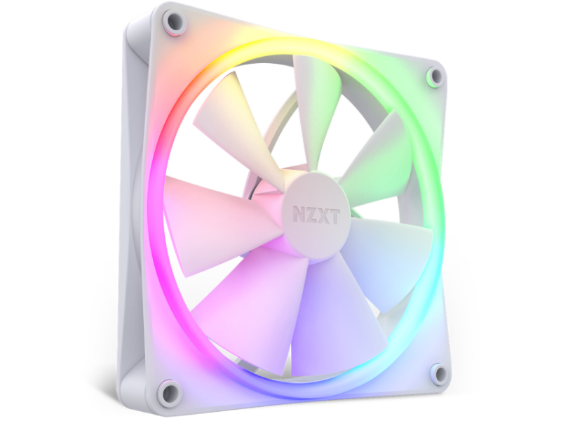 NZXT F140 RGB 140mm ventilator beli (RF-R14SF-W1)