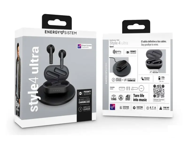 ENERGY SISTEM Style 4 Ultra Space True Wireless slušalice crne (M45346) 