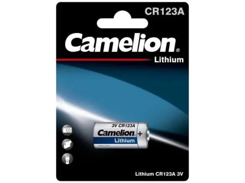 Litijum baterija FOTO CR123A 3V 1400mAh 1/1 Camelion