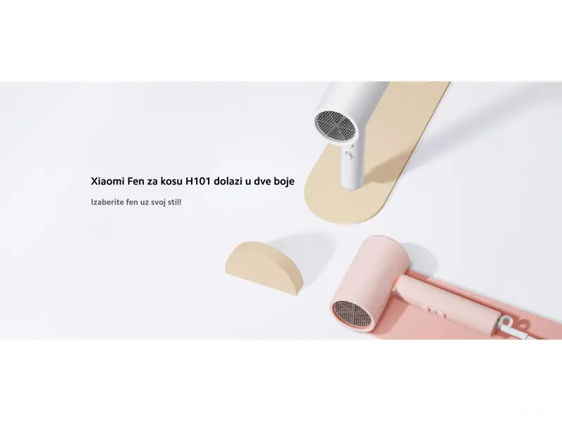Xiaomi Compact Hair Dryer H101 (White)