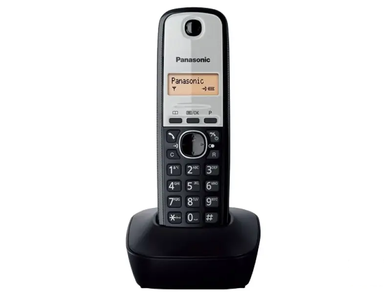 PANASONIC Fiksni telefon DECT KX-TG1911FXG crno-srebrni