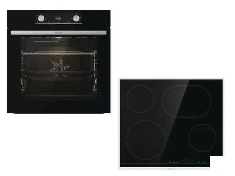 Gorenje ugradni set BLACK STEAM SET BOSX6737EO6BG + ECT43X