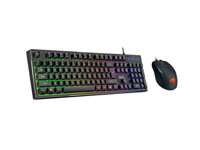 GENIUS Scorpion KM-GX6 Gaming RGB USB YU crna tastatura +  miš 