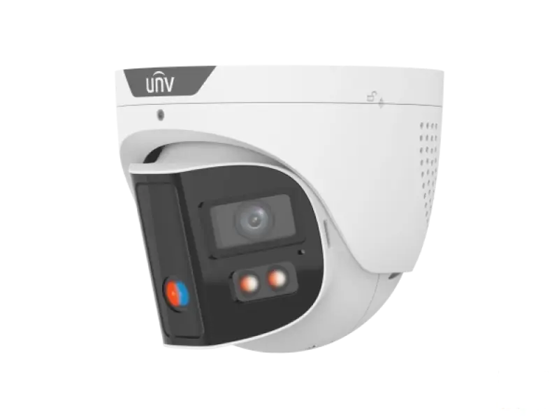 Uniview Kamera 8MP IPC3K28SE-ADF28KMC-DL-I0 Dome, ColorHunter Dual Light 180 OmniView, objektiv 2.8 mm, IR/LED domet do 30 m, ugrađen mikrofon i zvucnik, True WDR 130 dB, PoE/12VDC, microSD do 512 GB, IP67/IK10, Dozna JB03-H