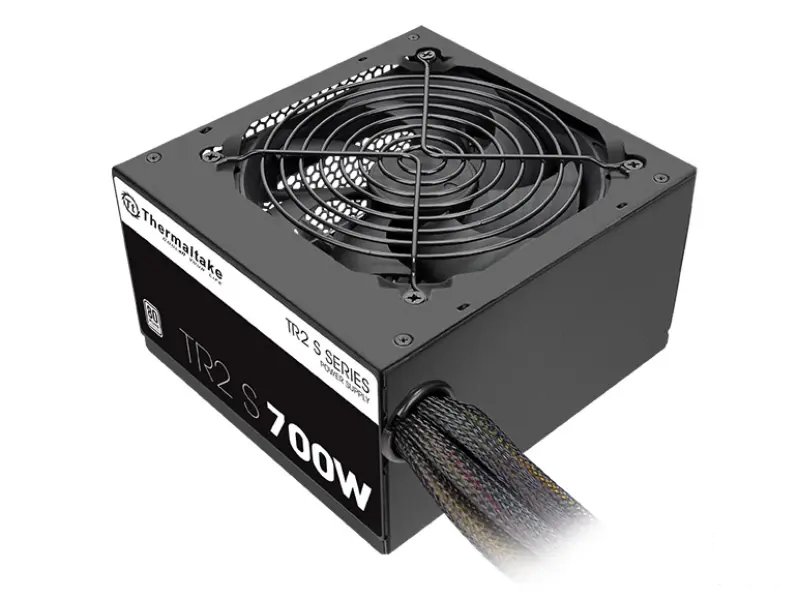 THERMALTAKE PSU TR2 S 700W, Ultra Quiet 120mm Fan, 80 PLUS, ATX, Active PFC, PCI-E 6+2pin x 2