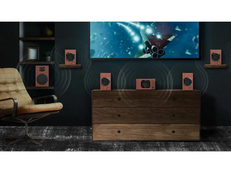GENIUS SW-HF5.1 4600 v2 wood zvučnici 