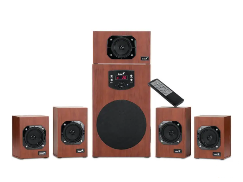 GENIUS SW-HF5.1 4600 v2 wood zvučnici 