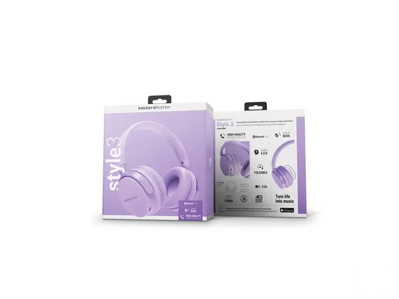 ENERGY SISTEM Style 3 Lavender bežične slušalice ljubičaste (M45305) 