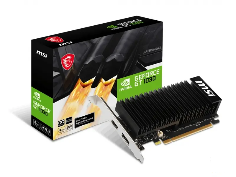 MSI VGA GT1030 4GB 4GHD4 LP OC DDR4,DP,HDMI