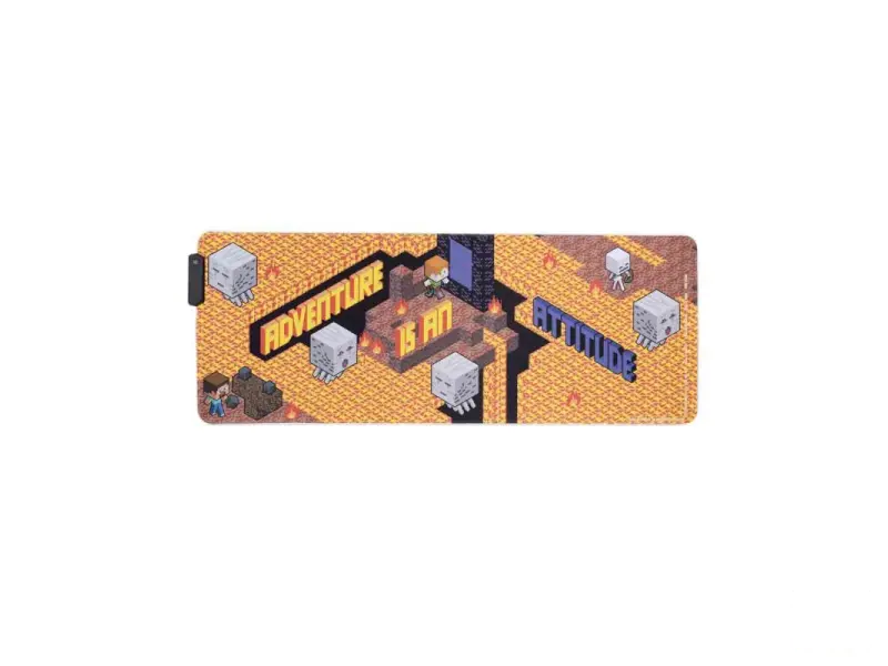Paladone Minecraft Light Up Desk Mat