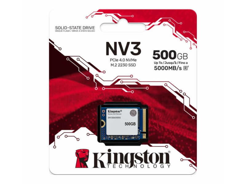KINGSTON 500GB M.2 2230 NVMe SNV3SM3/500G series NV3 SSD